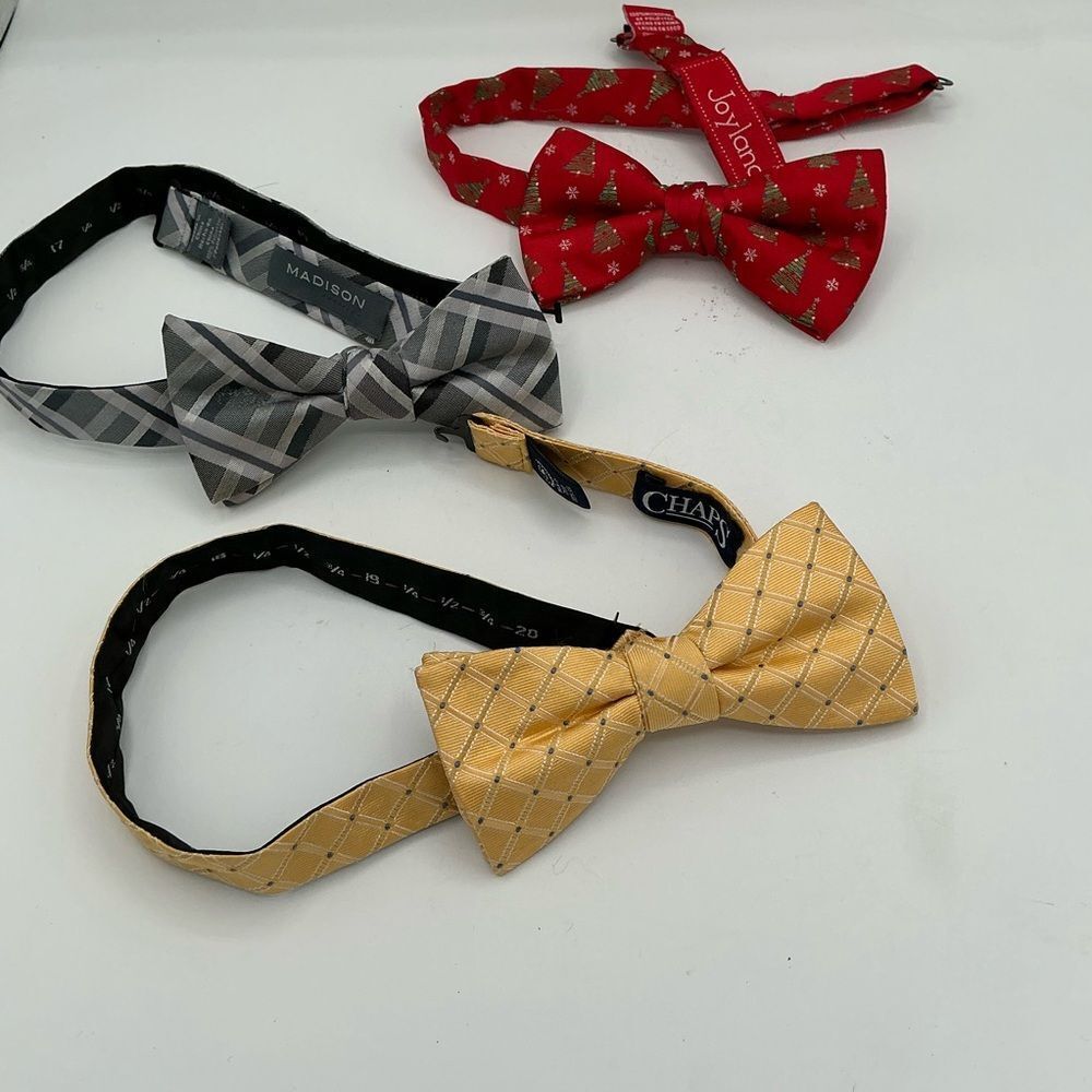 Set of 3 men’s bow ties